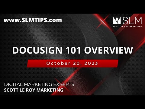 Docusign 101 Overview – 10/20