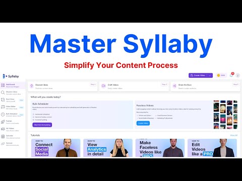 Syllaby 101: Navigate Key Features & Tools Like a Pro